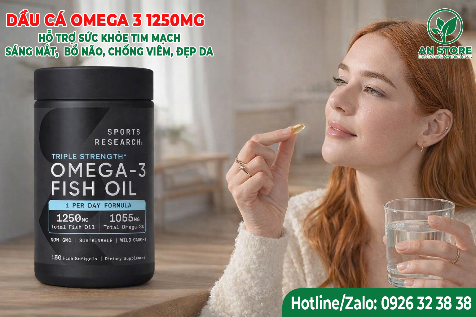 Viên Uống Dầu Cá Sports Research Omega 3 Fish Oil 1250mg Của Mỹ.jpg