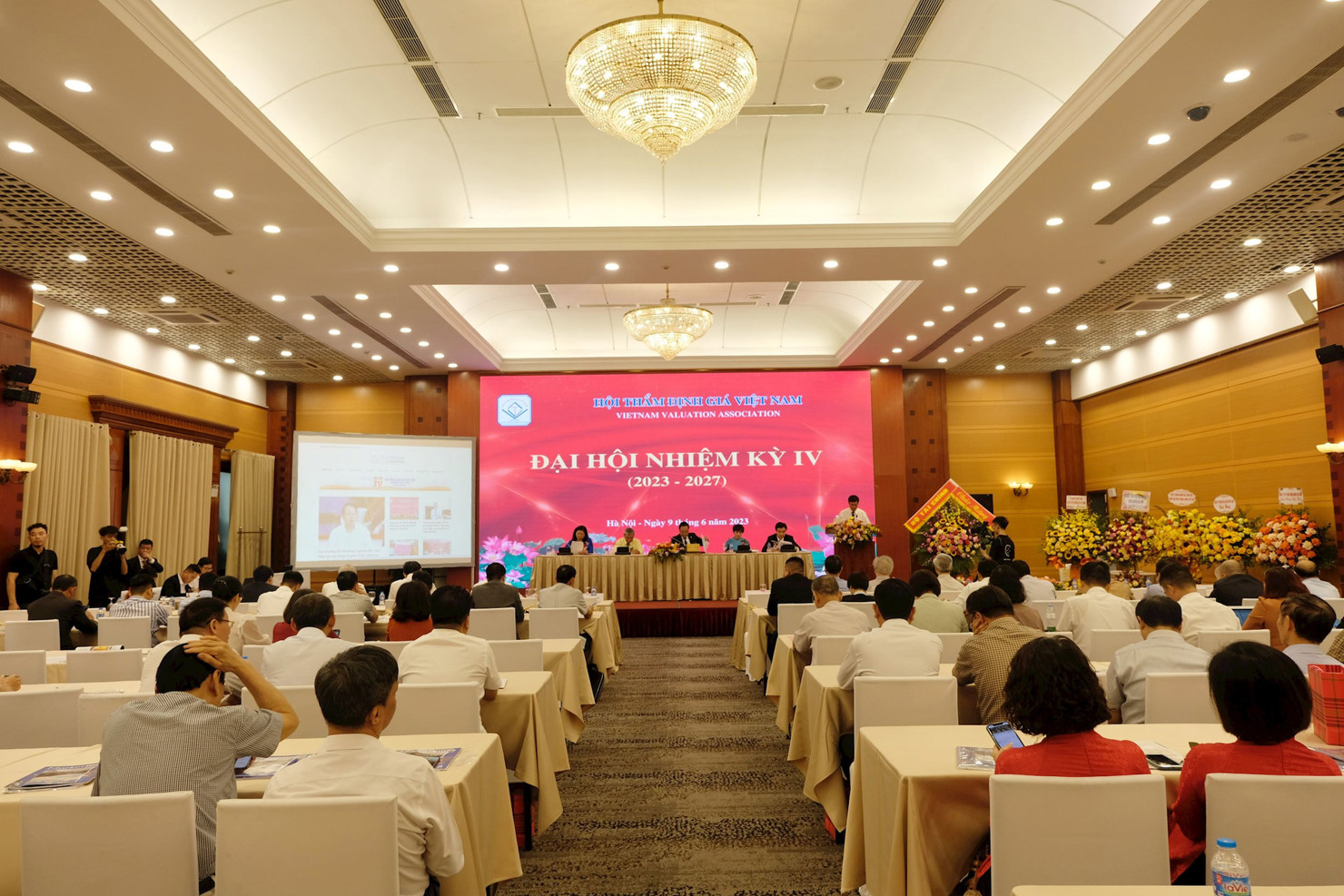 Quang cảnh Đại hội nhiệm kỳ IV Hội Thẩm định giá Việt Nam.